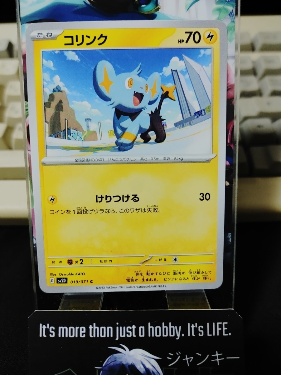 Pokemon Shinx SV2d 019/071 Card Japanese JAPAN Release | eBay