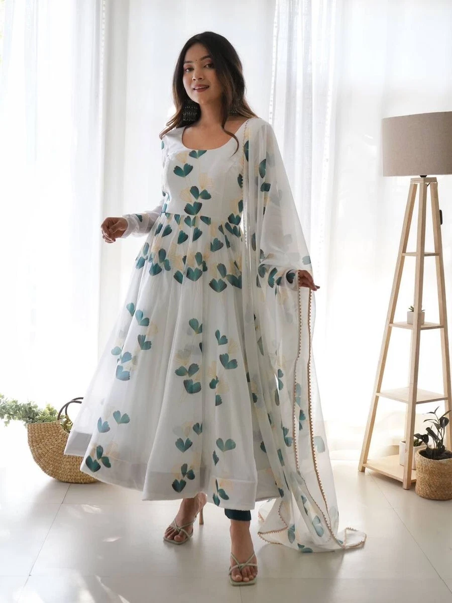 BOLLYWOOD PARTY WEAR DRESS SUIT ANARKALI ETHNIC GOWN PAKISTANI INDIAN WEDDING