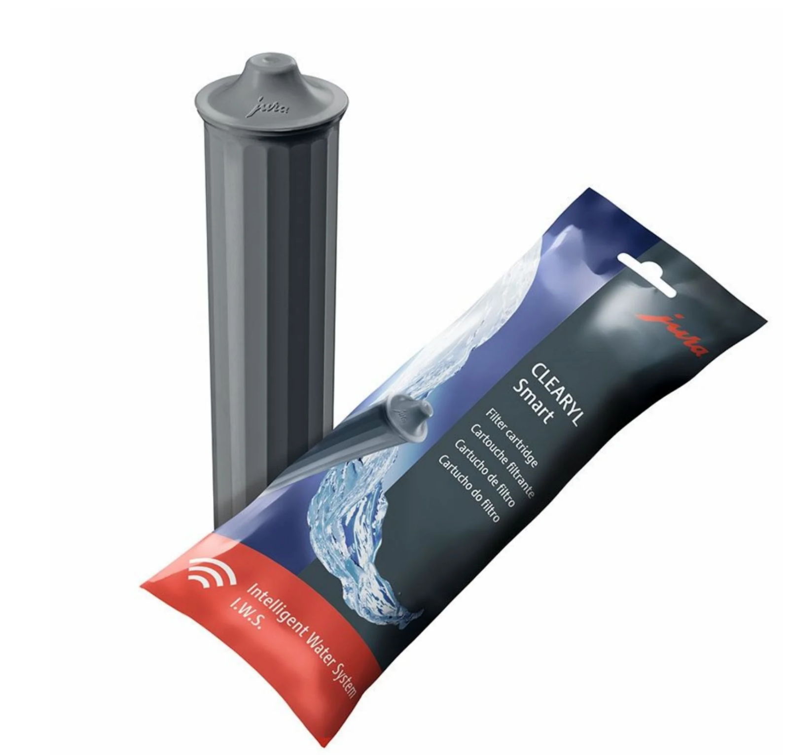 Jura Clearyl Smart+ Water Filter, Gray (6ct) for Z10, Z8, Z6, E8, E6
