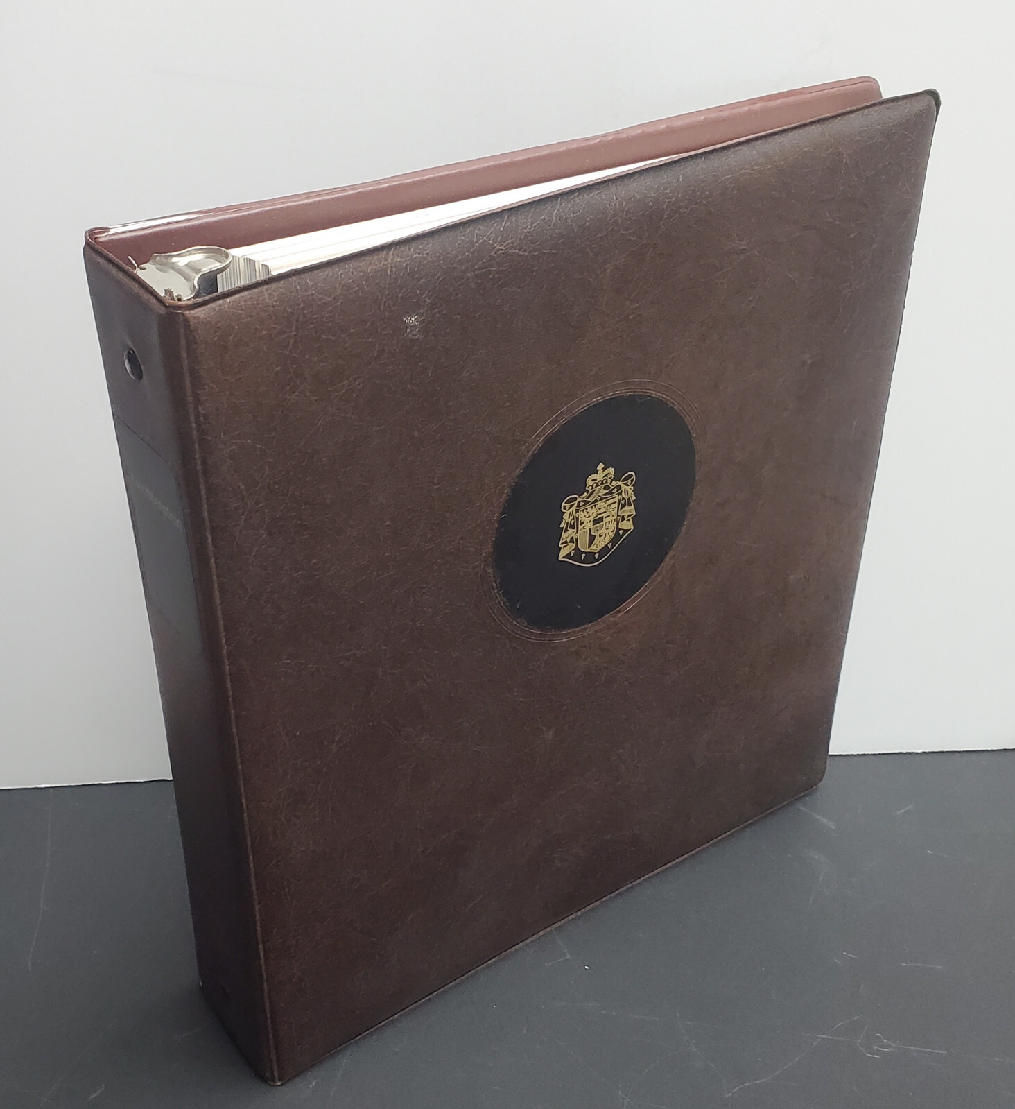 H.E. Harris Liechtenstein Stamp Album with Fresh Blank Pages