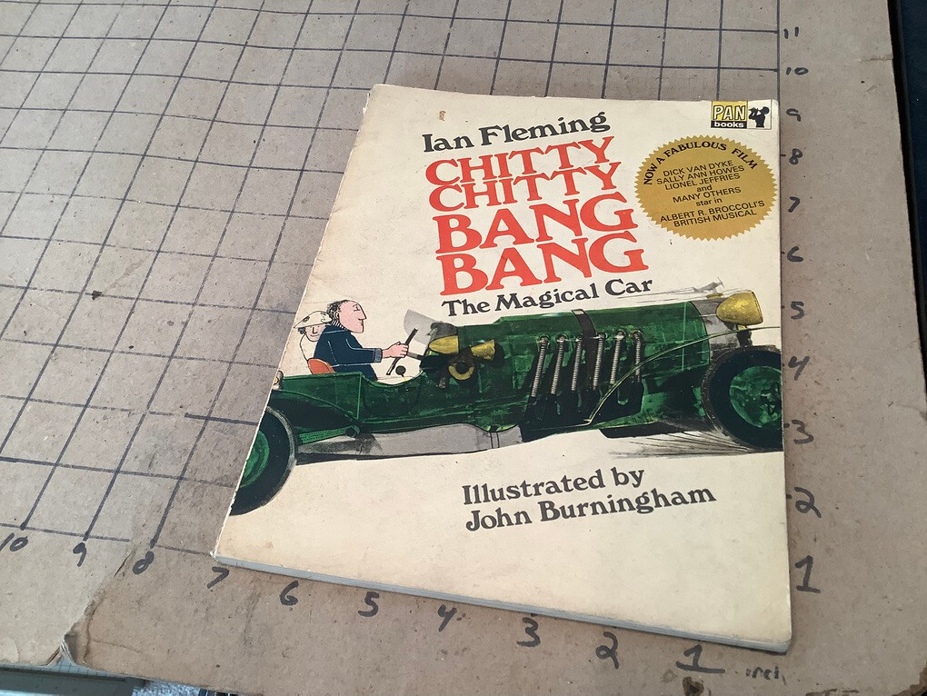 CHITTY CHITTY BANG BANG by Ian Fleming 1969 Pan book, john
