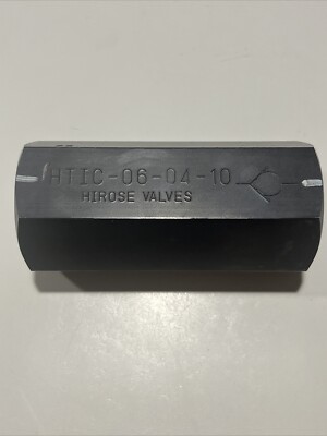  HIROSE Valve Industry Co HTIC-06-04-10 Check Valve