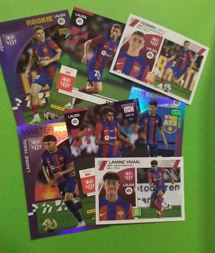 Rookie Card F C Barcelona Spain La Liga Lamine Yamal, Fermin,