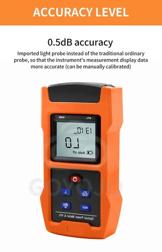 All-in-one Optical Fiber Light Decay Tester Power Meter Red High-Precision - 第 7/20 張圖片