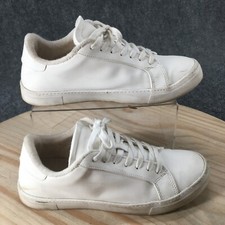 Steven By Steve Madden Shoes Womens 9.5 M Ruealla Casual Sneakers White Lace Up