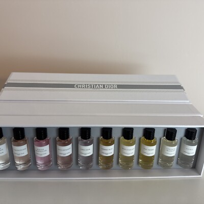 Christian Dior 香水7.5ml 10本セット DIOR La Collection Privée EDP Discovery Set 10x .25oz/7.5ml Splash