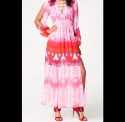 chinese dress ladies Baby Pink Maxi Dress with Pockets | Black Maxi Dress
