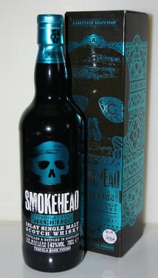 Smokehead Terminado 43% American White Oak & Tequila Finish Ian MacLeod  0.7L