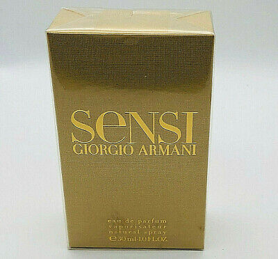 GIORGIO ARMANI SENSI PROFUMO VINTAGE ventes exceptionnelles EDP SPRAY 30 ml EAU DE PARFUM SEALED DONNA