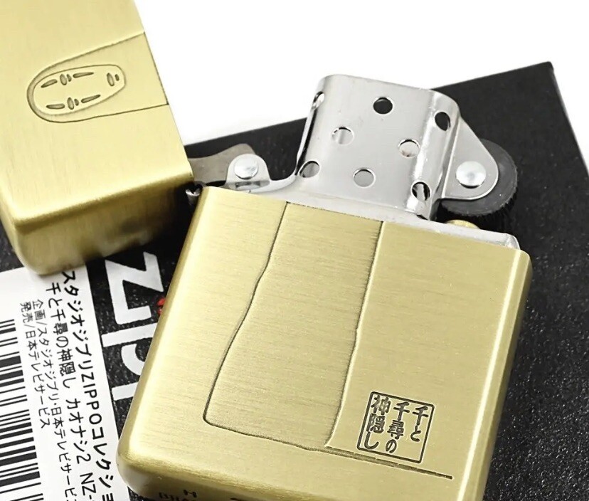 Zippo Spirited Away Kaonashi by Studio Ghibli official ,Japan