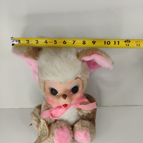 Vintage Rushton Stuffed Mouse Rubber Face Plush From 1978 W/ Tag, 14 Inches Tall - Picture 16 of 17