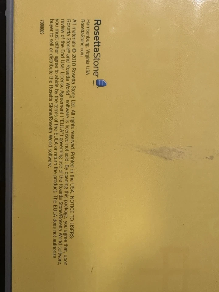 Rosetta Stone Version 3 ALL LANGUAGES English Spanish German Italian 38 CDs - Image 4 of 4