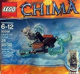 Lego, Legends of Chima, Skyor's Ice Cruiser 30266 Bagged