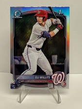 2025 Bowman Draft - Chrome Eli Willits #BDC-1 1st Refractor (RC) Nationals