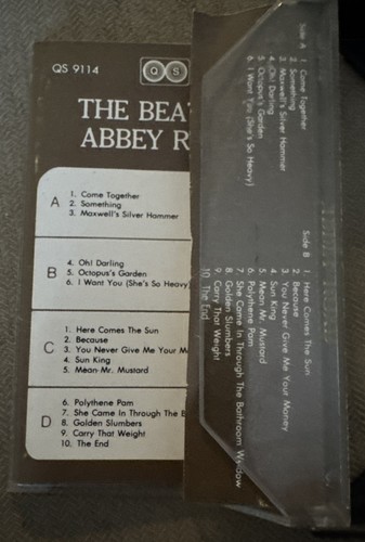 The Beatles Abbey Road Cassette - Picture 5 of 5