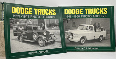 Dodge Trucks 1929 1947 & 1948 1960 Photo Archive Howard Applegate 2 Volumes