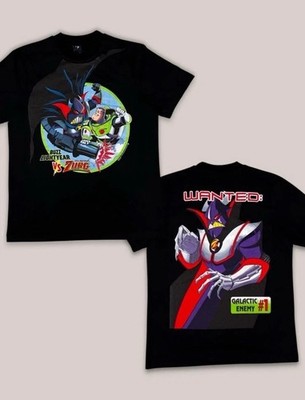 M.A.D. Mask And Disguise Disney Pixar Buzz Lightyear Zurg Battle Shirt Size XL