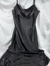 Karina Nites Black Spaghetti Strap Long Women’s Size 16
