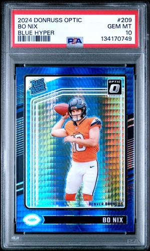 2024 Bo Nix [Blue Hyper] #209