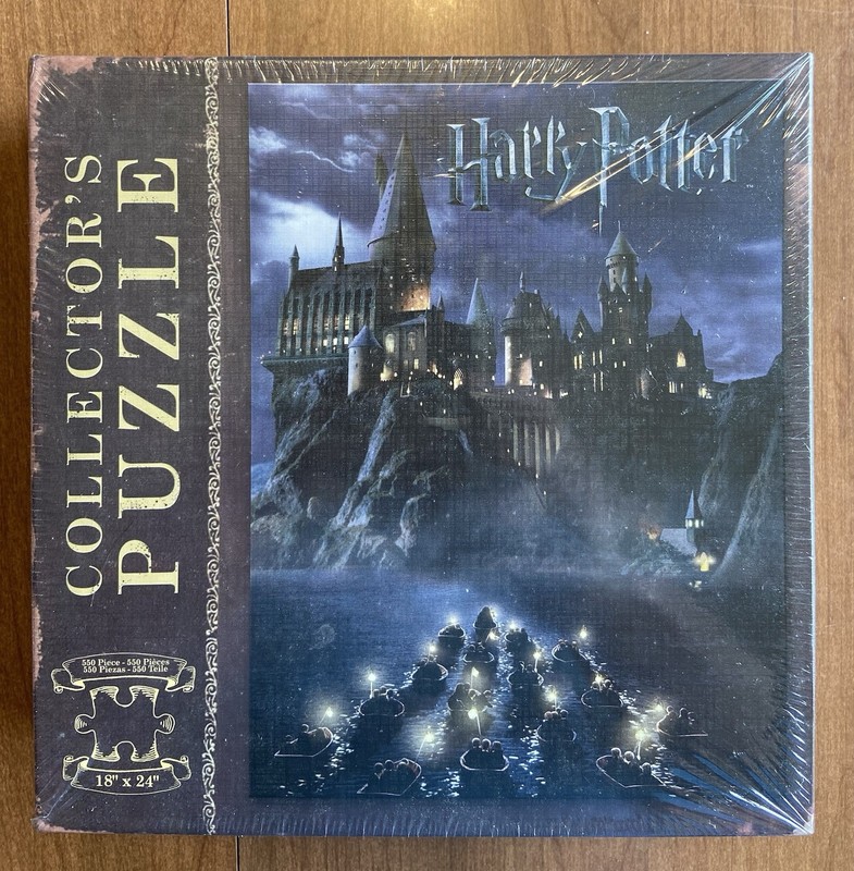 Harry Potter Hogwarts Castle Collector’s Jigsaw Puzzle 550 Pieces Sealed 18”X24”
