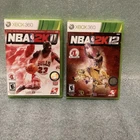 NBA 2K11 ➕ NBA 2K12  Bundle (Xbox 360) CIB Tested