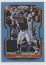 2021 Panini Prizm Tier II Carolina Blue Prizm Jahmai Jones #130 ut4
