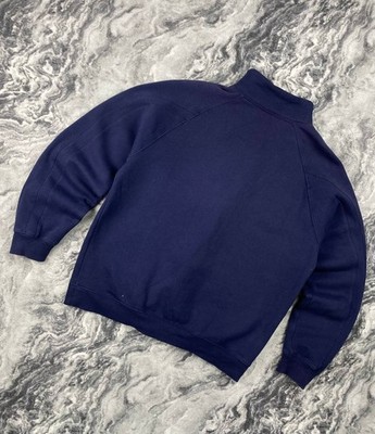 ysl yves saint laurent ニット ジャケット 90s Yves Saint Laurent Sweatshirt Zip Up Jacket YSL 90s Big Logo Men