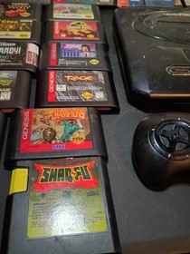 Sega Genesis Console Bundle With 14 Games . Tested and Works