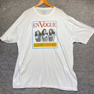 CONTROL Los Angeles En Vouge Funky Divas T Shirt Size XXXL