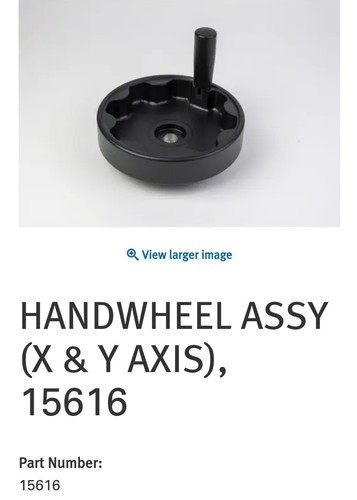 Prototrak CNC Milling Handwheel Assembly X Y Axis