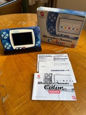 Bandai WonderSwan Color Crystal Blue CIB Boxed Japan 2000