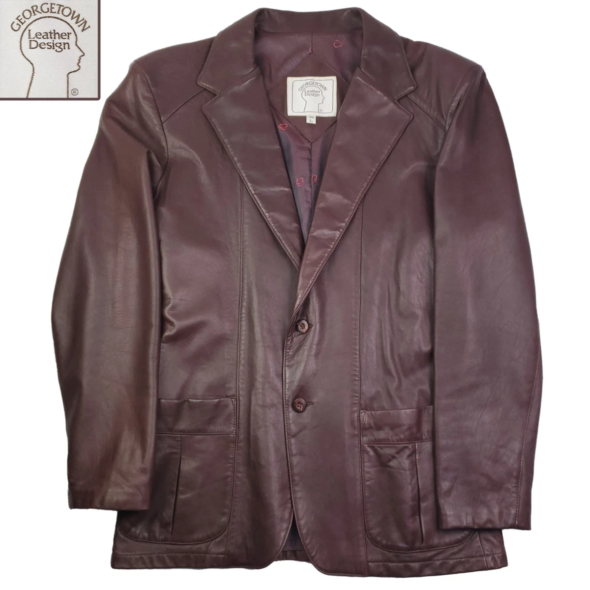 Georgetown Leather Design In Men