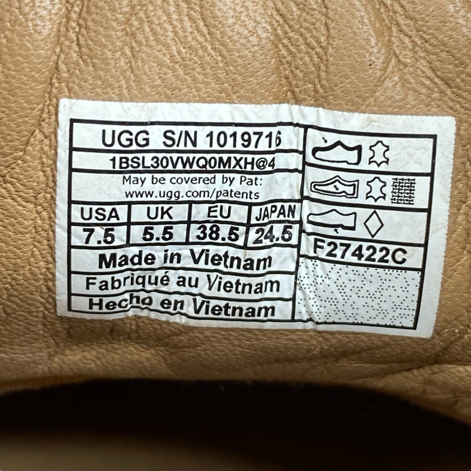 UGG Women’s Olive Brown Leather Side Zip Sneaker … - image 10