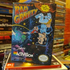 Nintendo NES The Adventures of Rad Gravity Video Game CIB