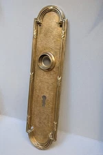 P.E. Guerin NY Brass Door Plate Model 1789 Louis XVI