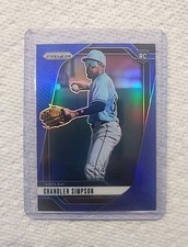 2025 Panini Prizm - Chandler Simpson #49 Blue Prizm /199 (RC)