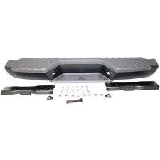 Step Bumper For Nissan Frontier 2001-2004 Rear Step Type Black