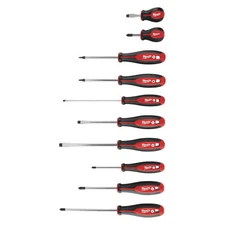 Milwaukee 10 Piece Screwdriver Kit