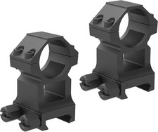 1 Inch/30mm Scope Rings, 1.5 Inch Height Picatinny Scope Mount for Heavy-Duty Ri