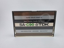 1 cassetta TDK SA-C90 1977 giocata Super Avilyn