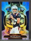 Drake Maye 2025 Panini Select NFL Silver Prizm Concourse #80 Patriots