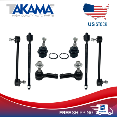 #ad #ad 8pcs suspension amp;steering parts for AWD 14 18 JEEP CHEROKEE w Off Road Package $67.89