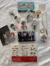 BTS ARMY BUNDLE Necklace Ring Pins Trading Cards Korea