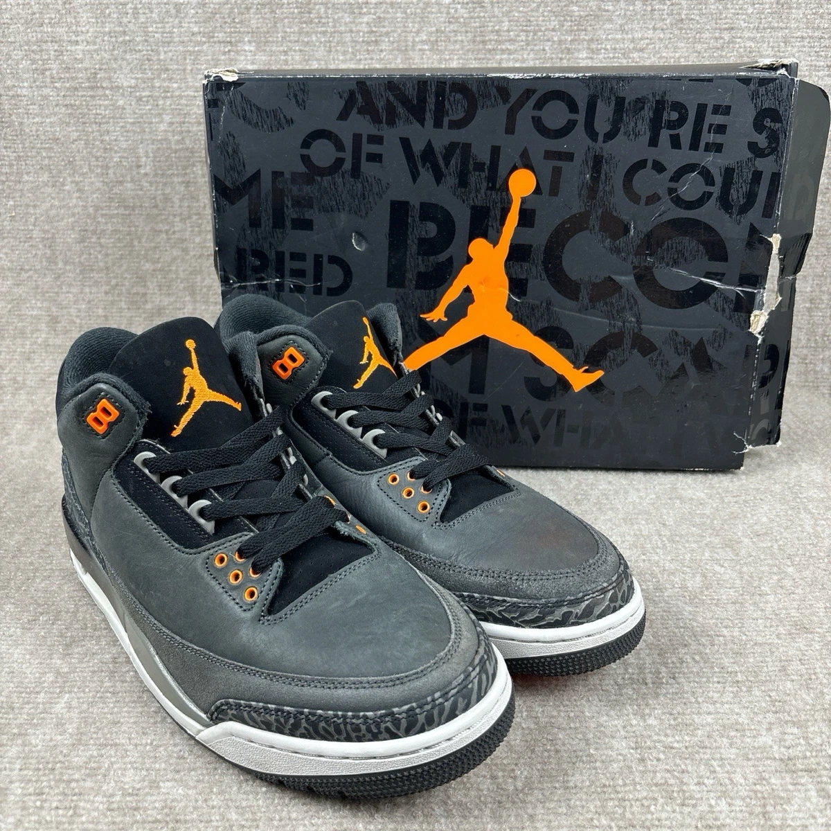 Size 11 - Jordan 3 Retro Fear Pack 2013 The Return of the Air Jordan 3  main image 4