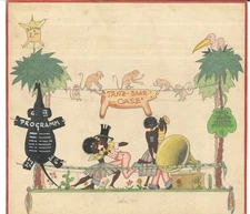 Dancing couple to the "oasis". [Design Advertising Poster:] GEYLING, Remigius.