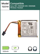 Battery For Sony WH-1000XM5 WH-1000XM6 Wireless Headset
