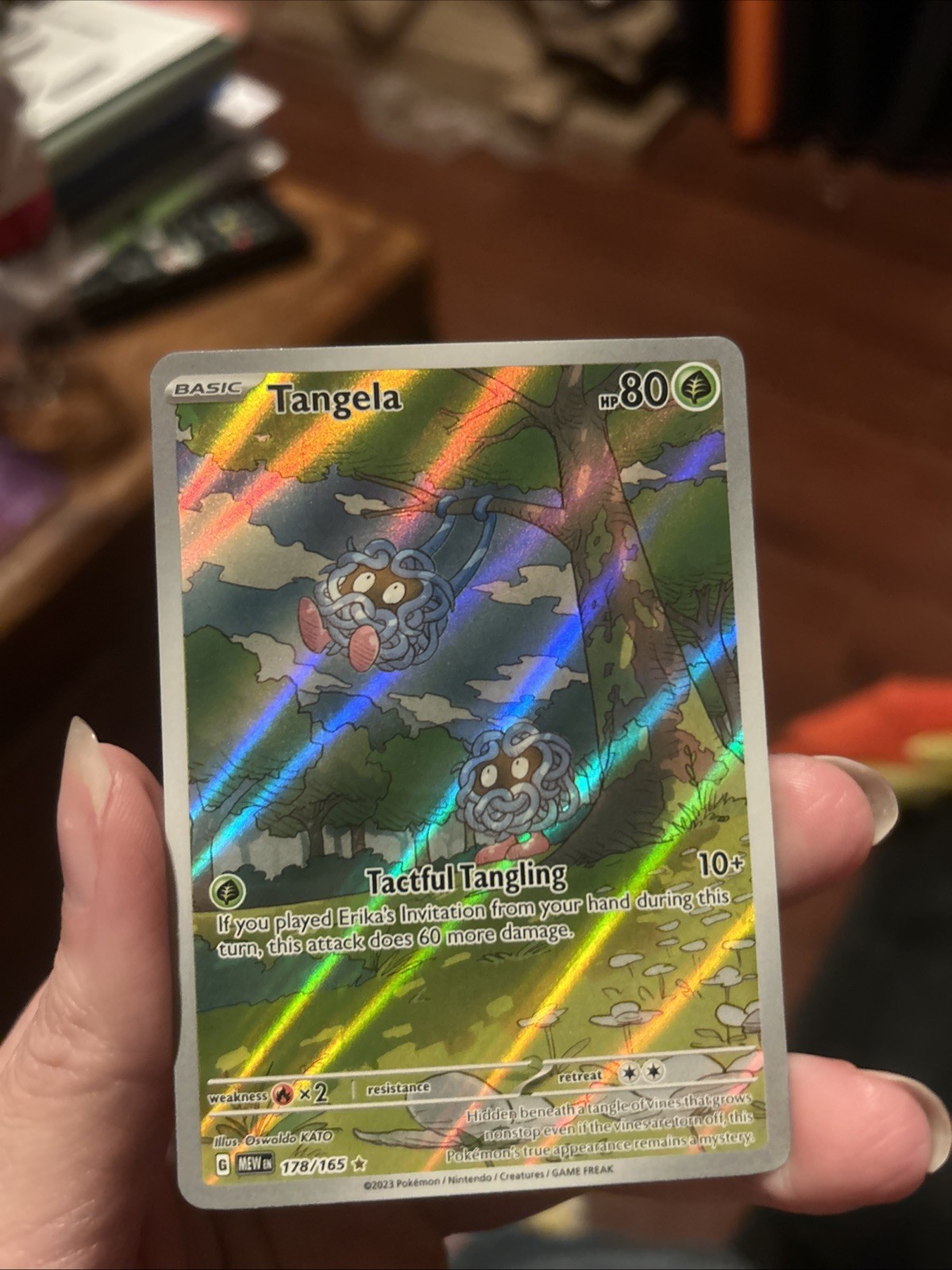 Tangela 178/165 Sv: Scarlet & Violet 151 Holo