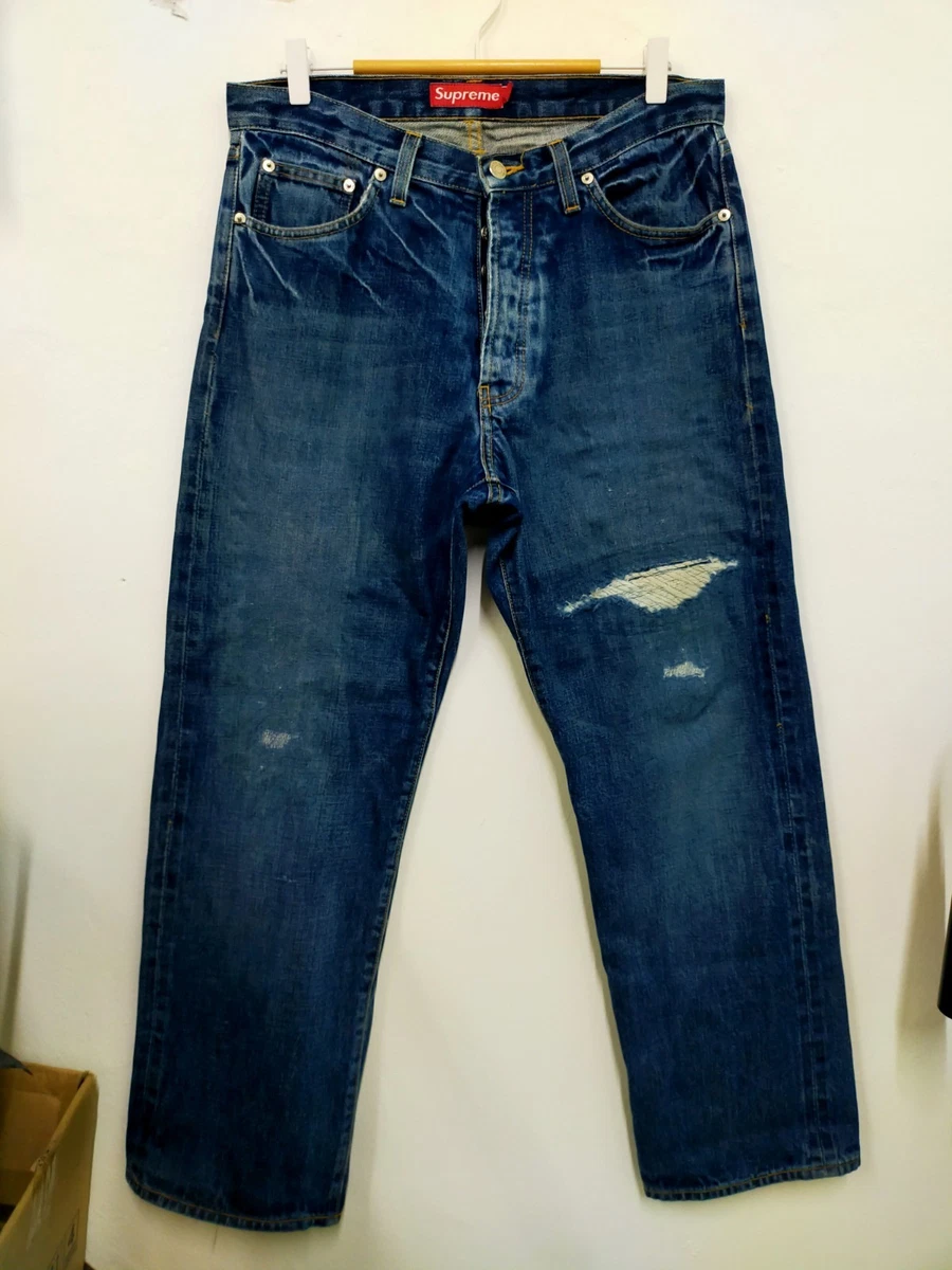 Supreme Regular 32 Size Jeans for Men for sale | eBay