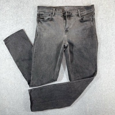 G-Star Raw Jeans Womens 32x32 NOXER STRAIGHT Gray Stretch Denim Zip Pocket