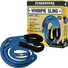 Arborist Whoopie Sling - 1/2" X 3-5' Rigging Sling | Adjustable Length | Arboris
